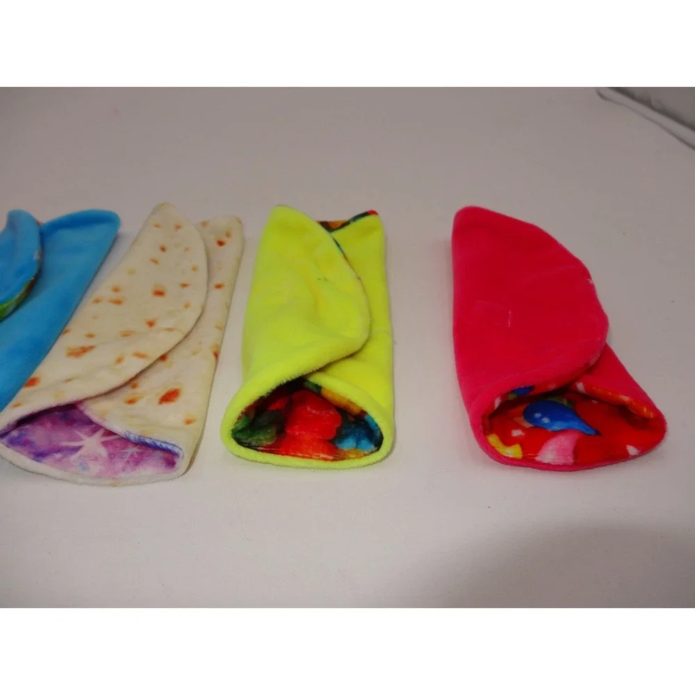 Cutitos Lot Plush Basic Fun Fruititos Babitos wraps Multi Color 5 Pcs Set 7 1/2